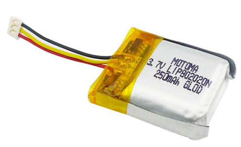애완 동물 추적자를 위한 500배 250mah 소형 리튬 이온 건전지 8*20*20mm 0