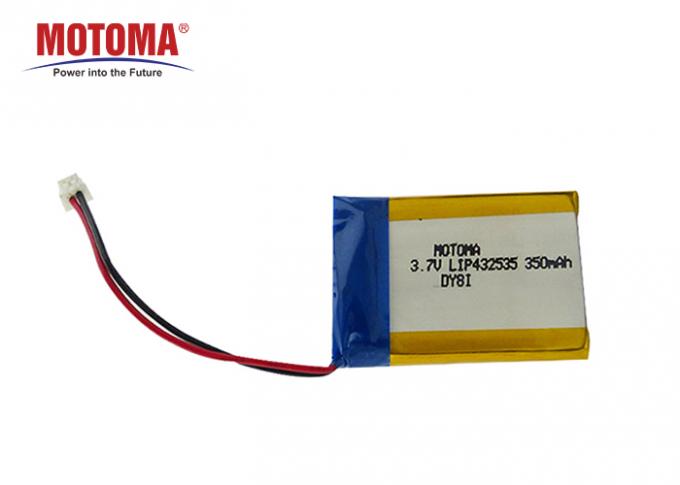 350mah Motoma 건전지, 헤드셋을 위한 Li 중합체 건전지 3.7 V 0