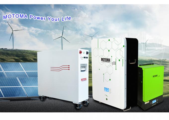 가정 태양계를 위한 잘 고정된 48V 200Ah LiFePO4 리튬 전지 2