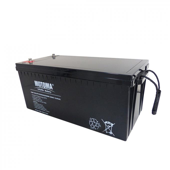 CE UL 인증과 장주기 수명 12V 200Ah LiFePO4 태양 전지 팩 0