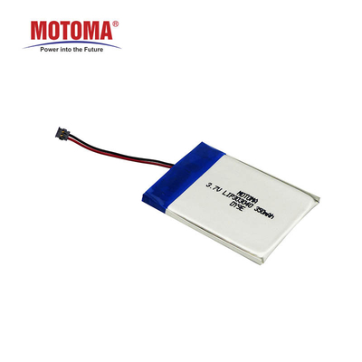 스마트 워치를 위한 MOTOMA 충전식 리튬 이온 고분자 배터리 팩 3.7V 350mAh
