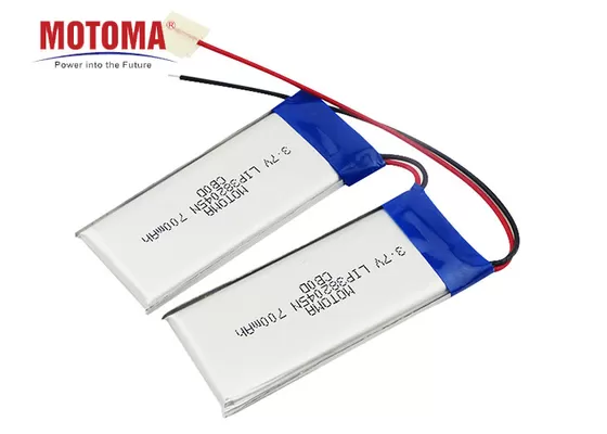 1년 보증과 500+ 타임즈 지 싸이클 수명 IOT 건전지 팩 3.7V 700mAh