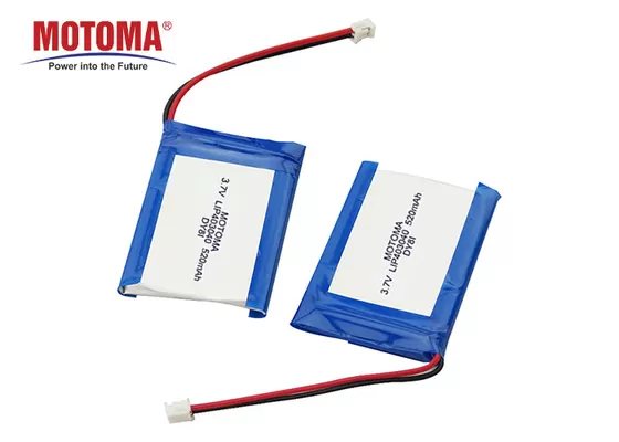 낮은 각자 출력 IOT 건전지 팩 3.7V 520mAh, 세륨 UL 주문 리튬 이온 건전지 팩