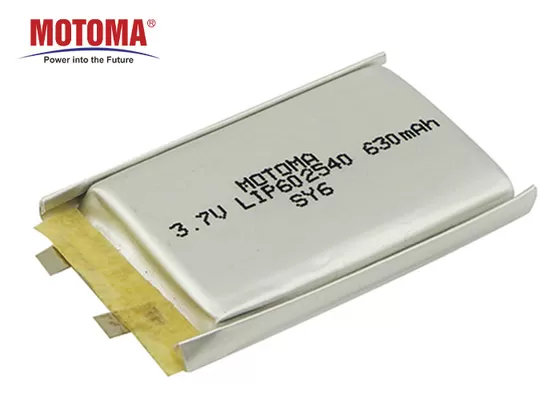 BIS UN KC 인증서가 있는 630mAh 충전식 리튬 이온 배터리