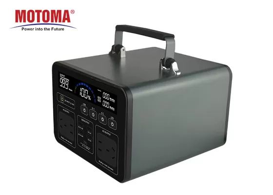 비상사태 1000 Wh 힘 은행, AC110V/220V 리튬 동력화차