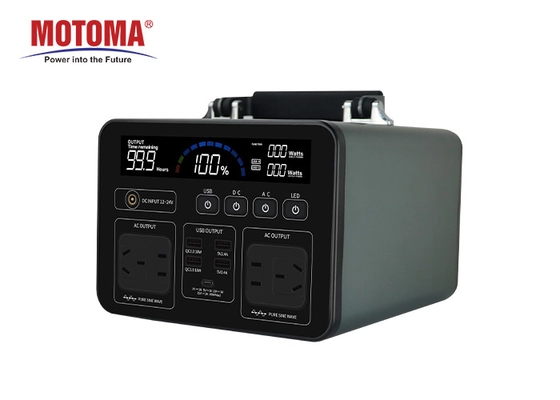 빨리 내장된 280800mAh 리튬 배터리로 재충전이 가능한 PD3.0에게 500W 1000W 가지고 다닐 수 있는 전력 발전소를 청구하기